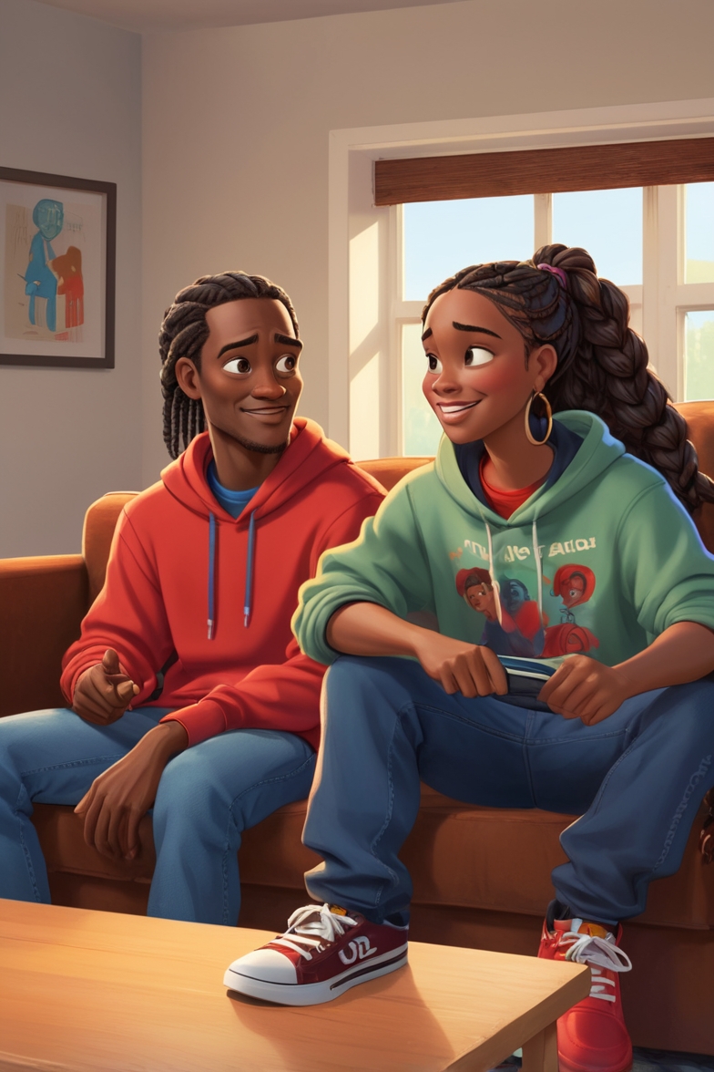 AlbedoBase_XL_A_pixar_cartoon_of_a_twentynine_year_old_black_m_3